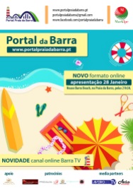 cartaz portal praia da barra